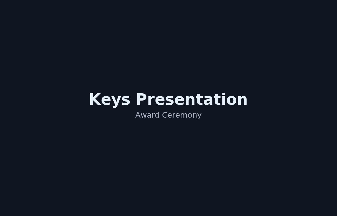 Car key handover with Multistream branding